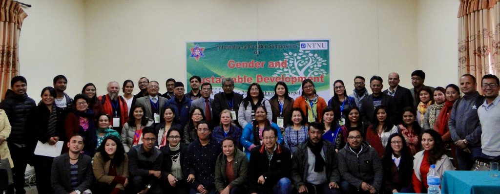 Participants at  the International Symposium on Gender And Sustainable Development